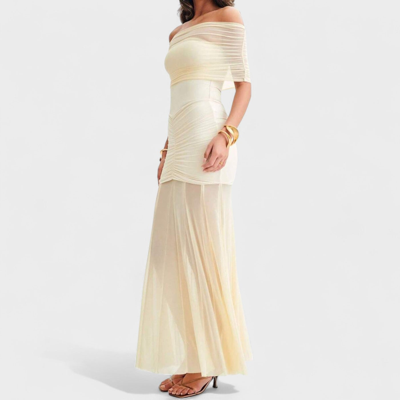 Tea - Dugačak pleteni haljina