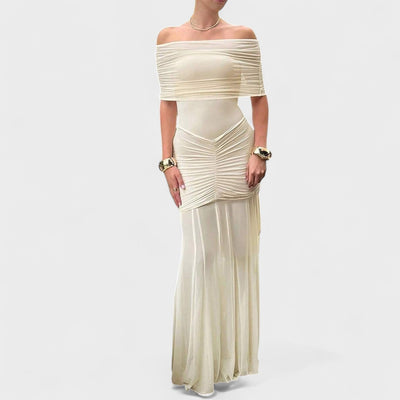 Tea - Dugačak pleteni haljina