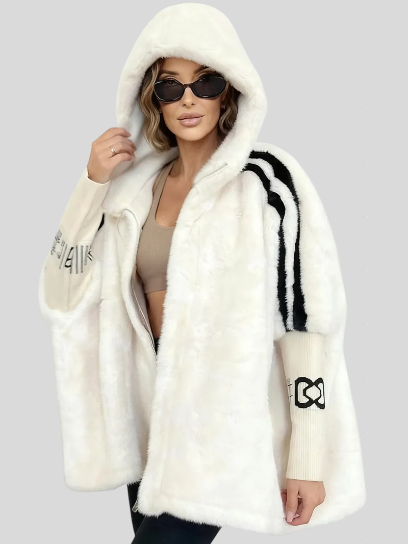 Beatrix – Elegantni Zimski Kaput s Krznom