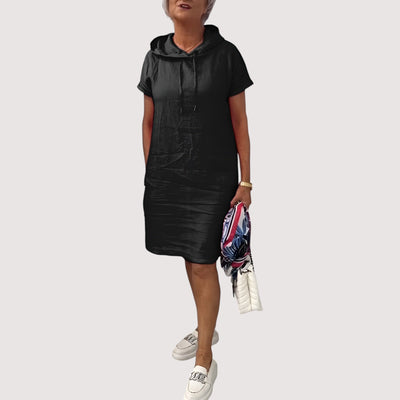 Noor™ | Ležerna haljina s kapuljačom 