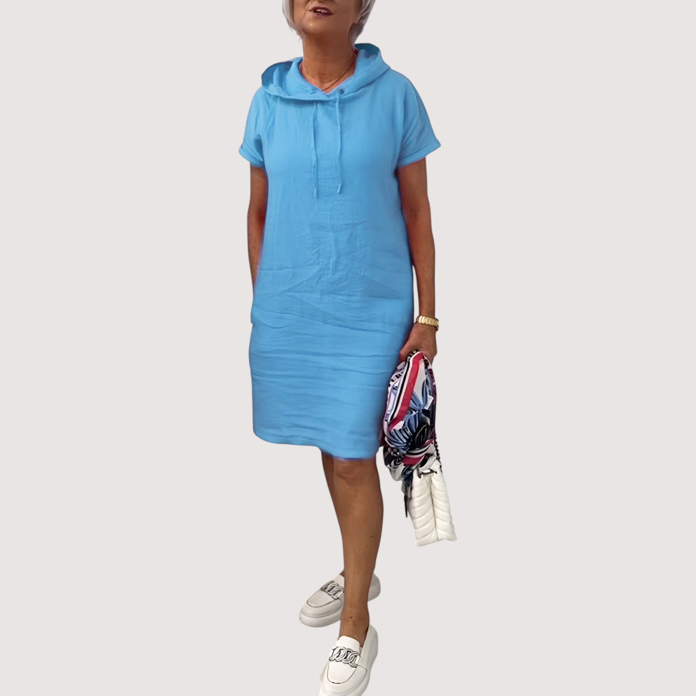 Noor™ | Ležerna haljina s kapuljačom 