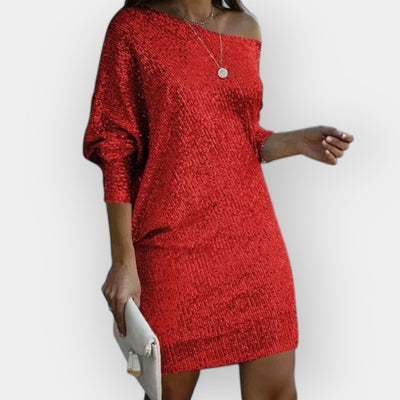 Večernja haljina sa šljokicama