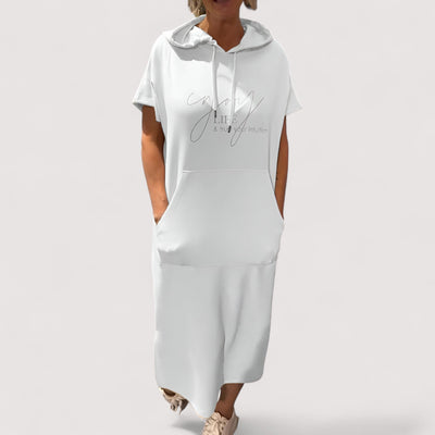 Ellen™ | Ležerna haljina s kapuljačom