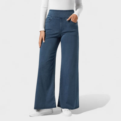 Štefanija - Hlače od traperice širokog kroja