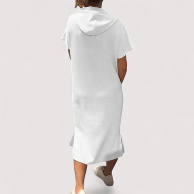 Ellen™ | Ležerna haljina s kapuljačom