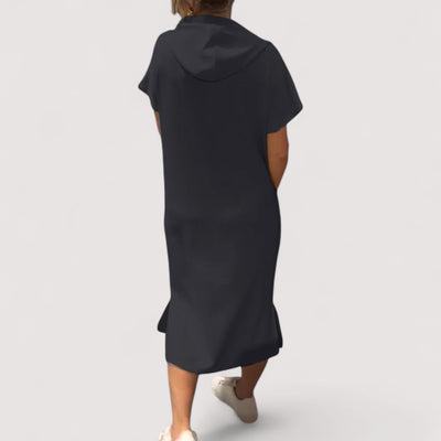 Ellen™ | Ležerna haljina s kapuljačom