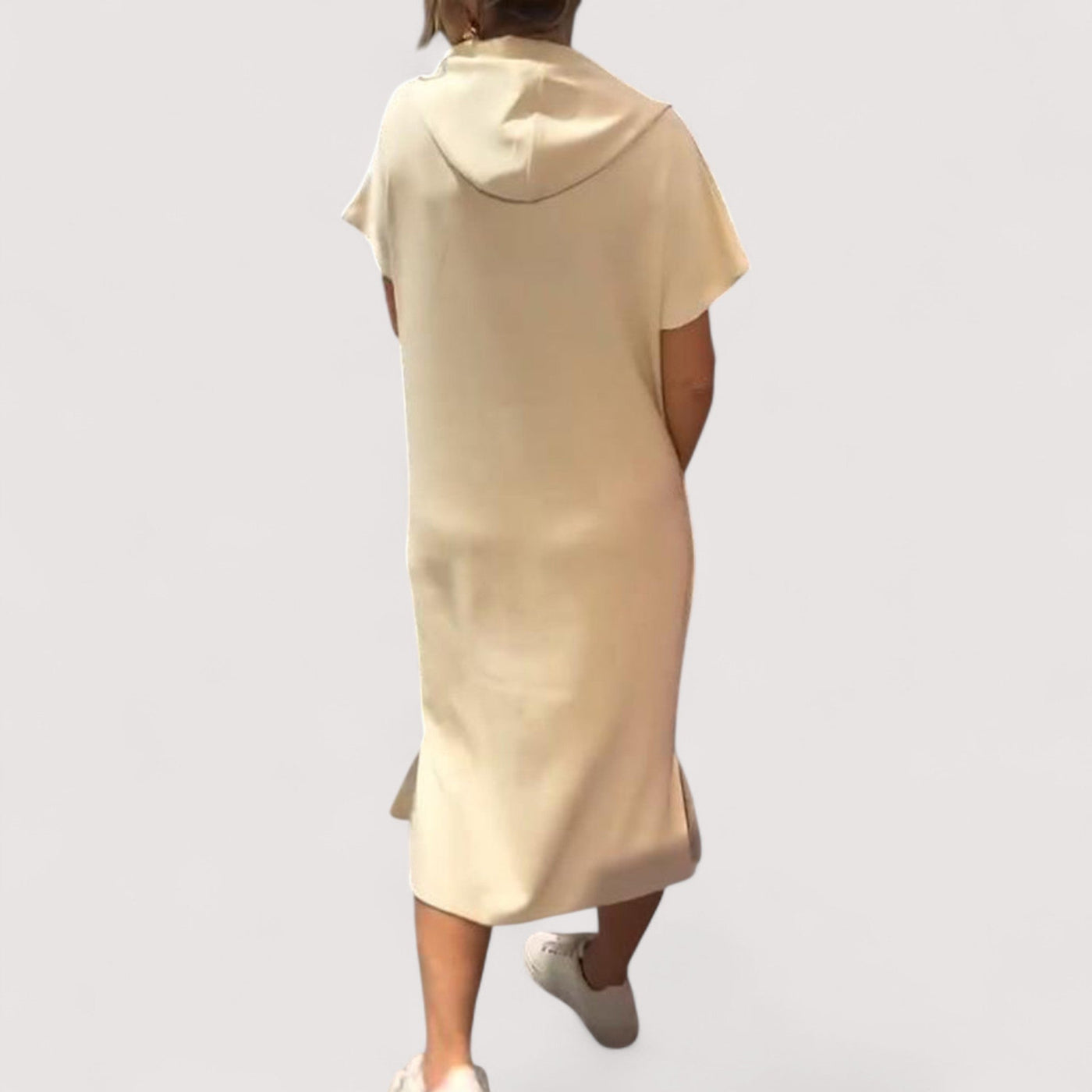 Ellen™ | Ležerna haljina s kapuljačom