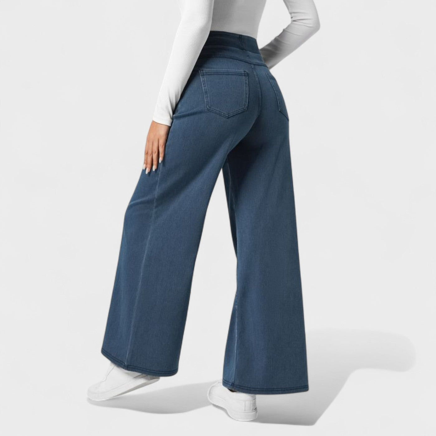 Štefanija - Hlače od traperice širokog kroja