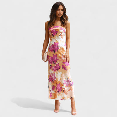 Ivkica- Haljina od satena bez rukava