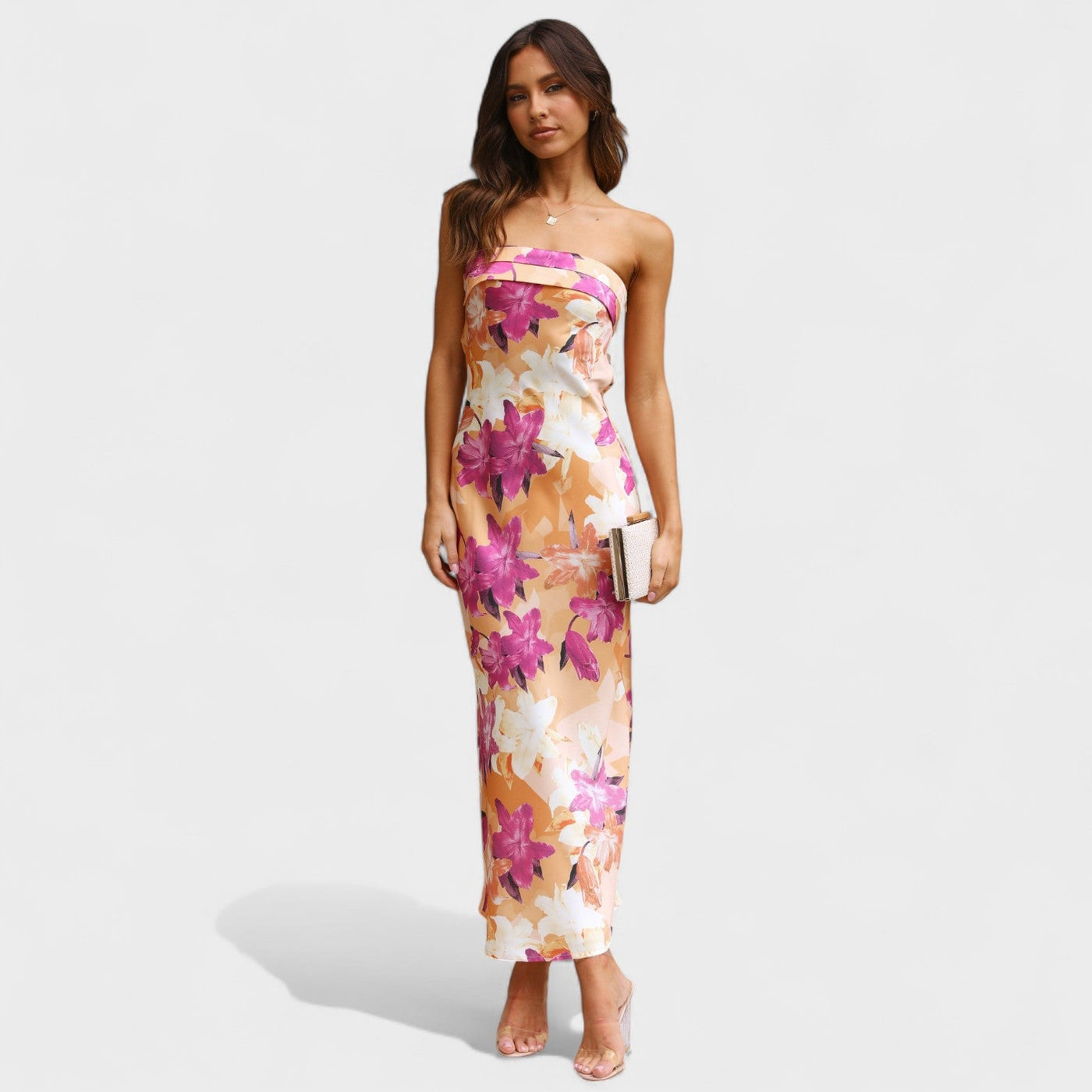 Ivkica- Haljina od satena bez rukava