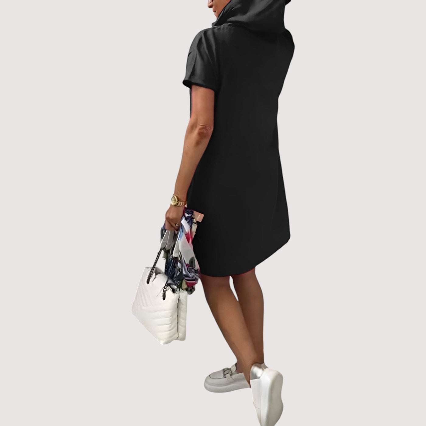 Noor™ | Ležerna haljina s kapuljačom 