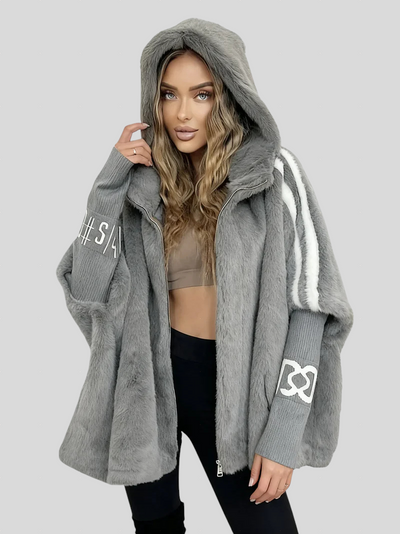 Beatrix – Elegantni Zimski Kaput s Krznom