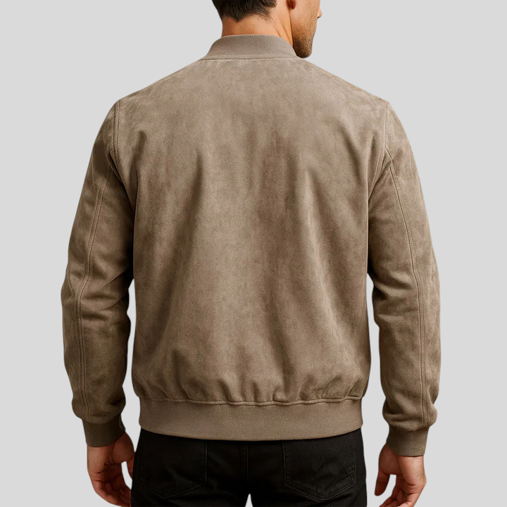 Domagoj - Klasična Suede Jakna – Elegancija Bez Kompromisa
