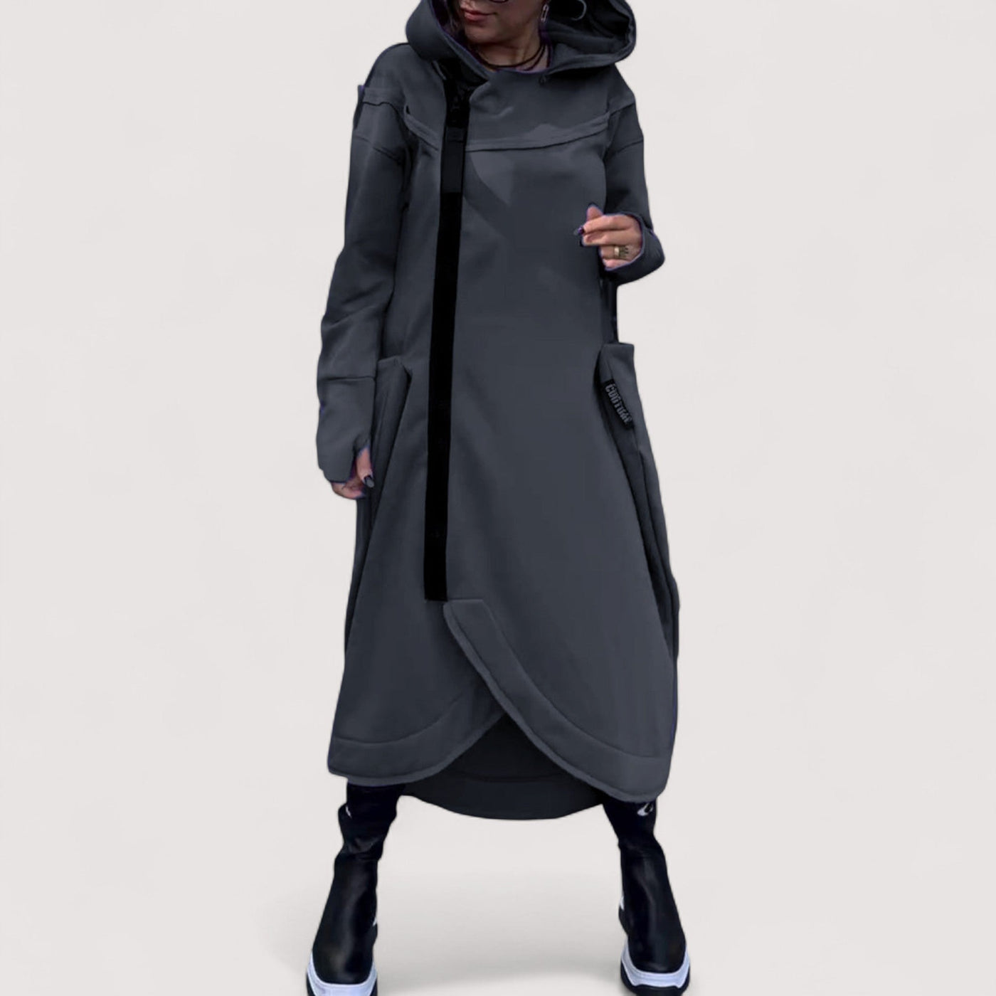 Lia™ | Haljina s kapuljačom i stilom