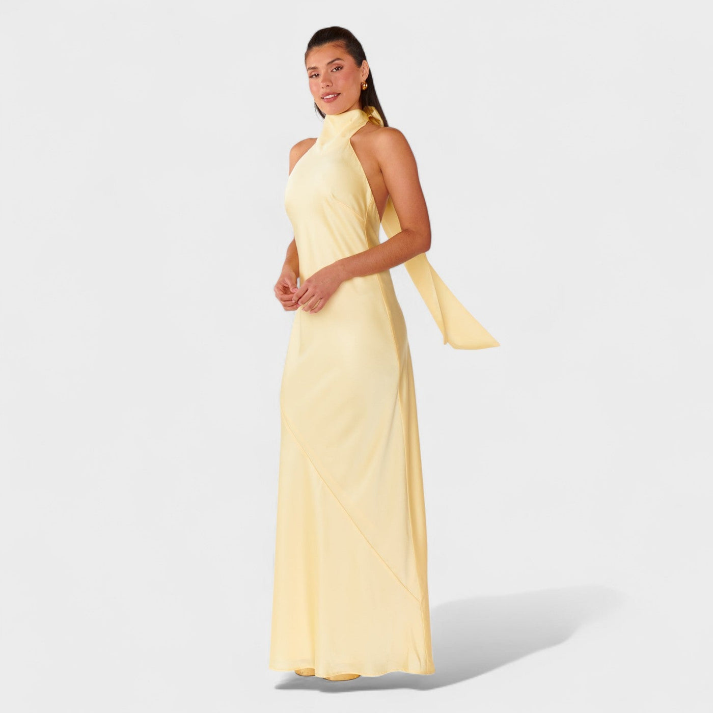 Vjera - Haljina s satenskom mašnom