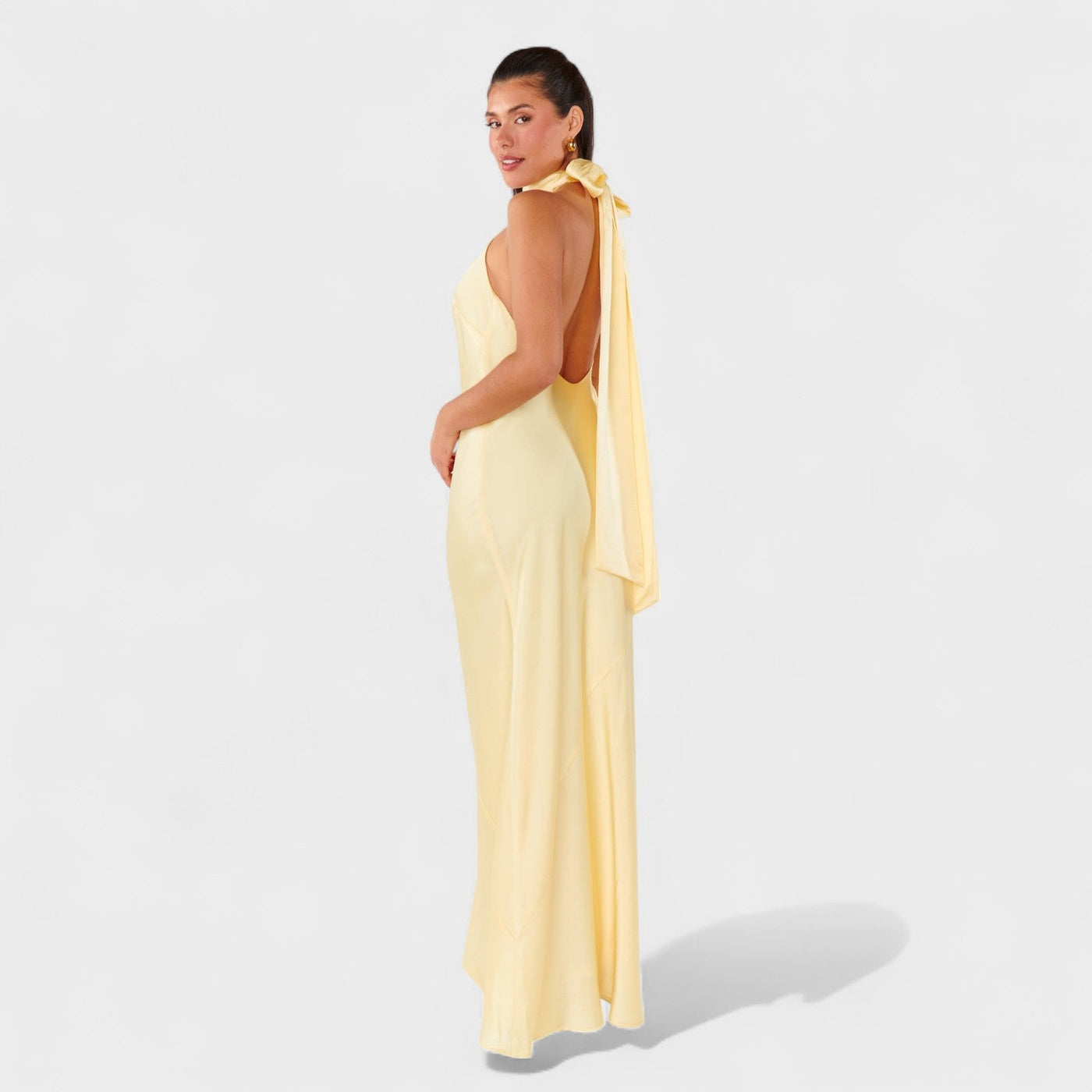 Vjera - Haljina s satenskom mašnom