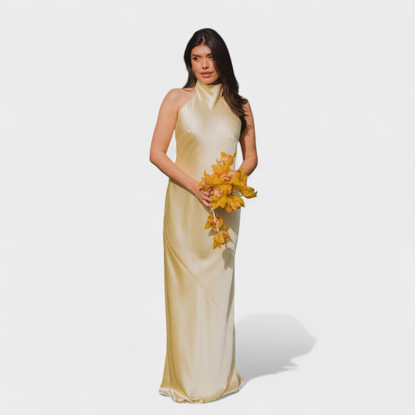 Vjera - Haljina s satenskom mašnom