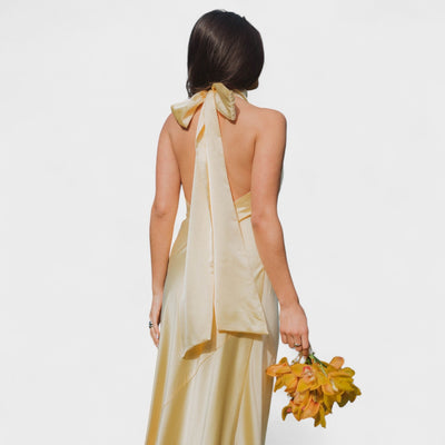 Vjera - Haljina s satenskom mašnom