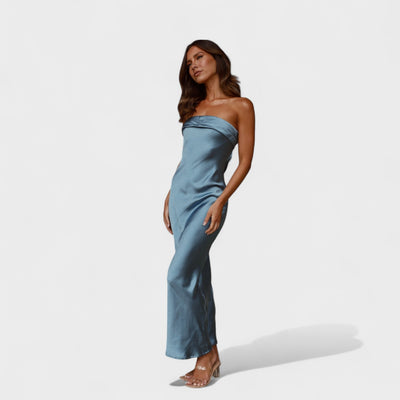 Ivkica- Haljina od satena bez rukava