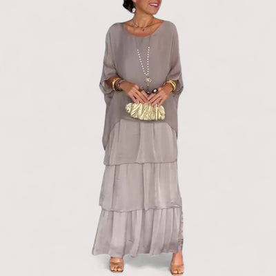 Lovrenka™ | Elegantna haljina od šifona u boho stilu