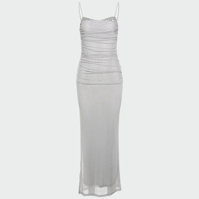 Auri | Drapirano Haljina od Tila