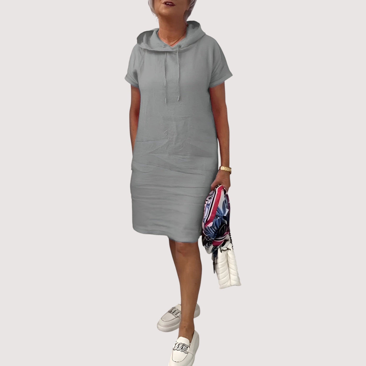 Noor™ | Ležerna haljina s kapuljačom 