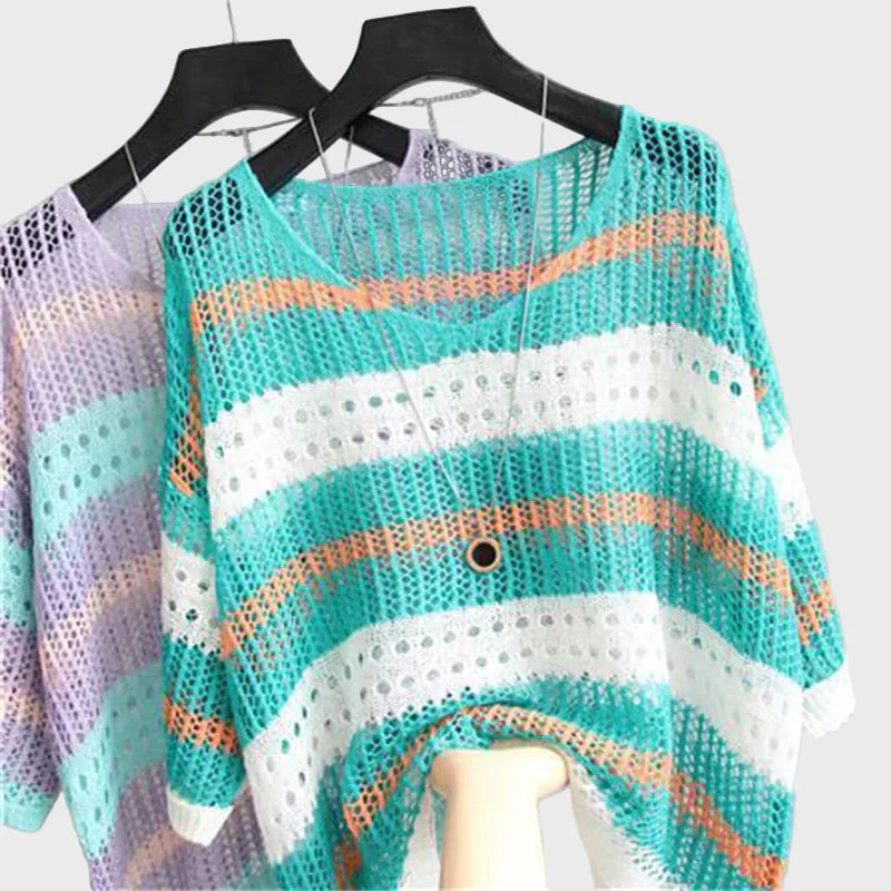 Lagani Pleteni Vrh s Otvorima