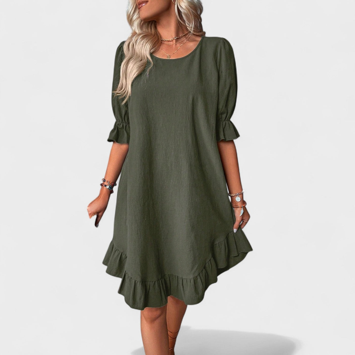 Ljilja - Casual haljina s volanima