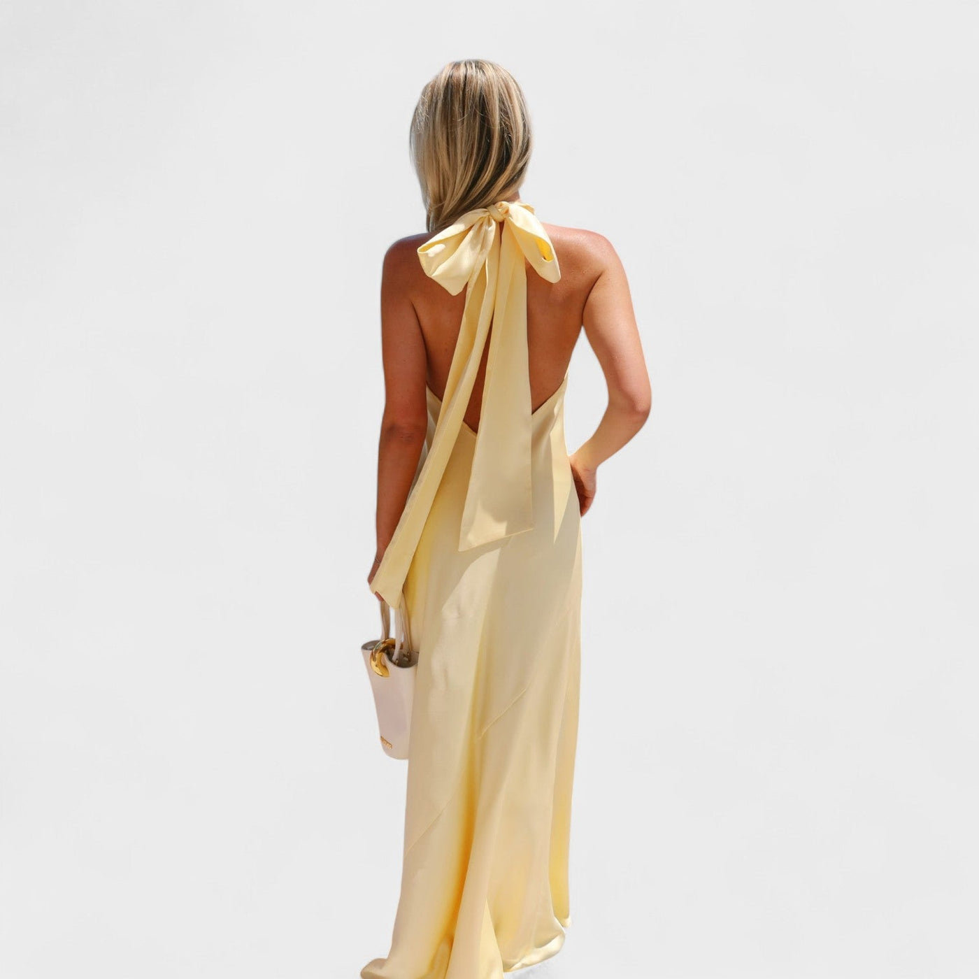 Vjera - Haljina s satenskom mašnom