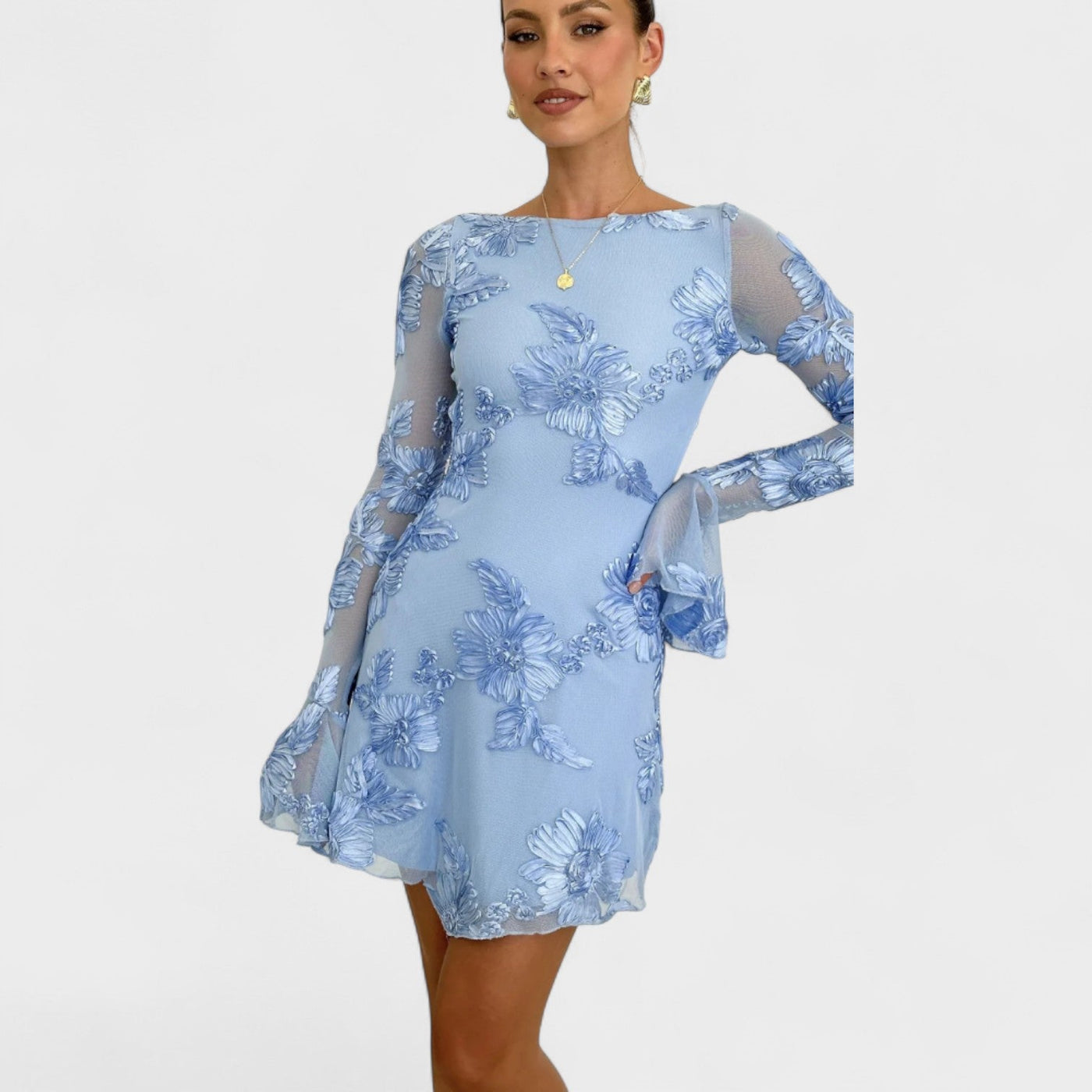 Silvija - Haljina s cvjetnim šarmom