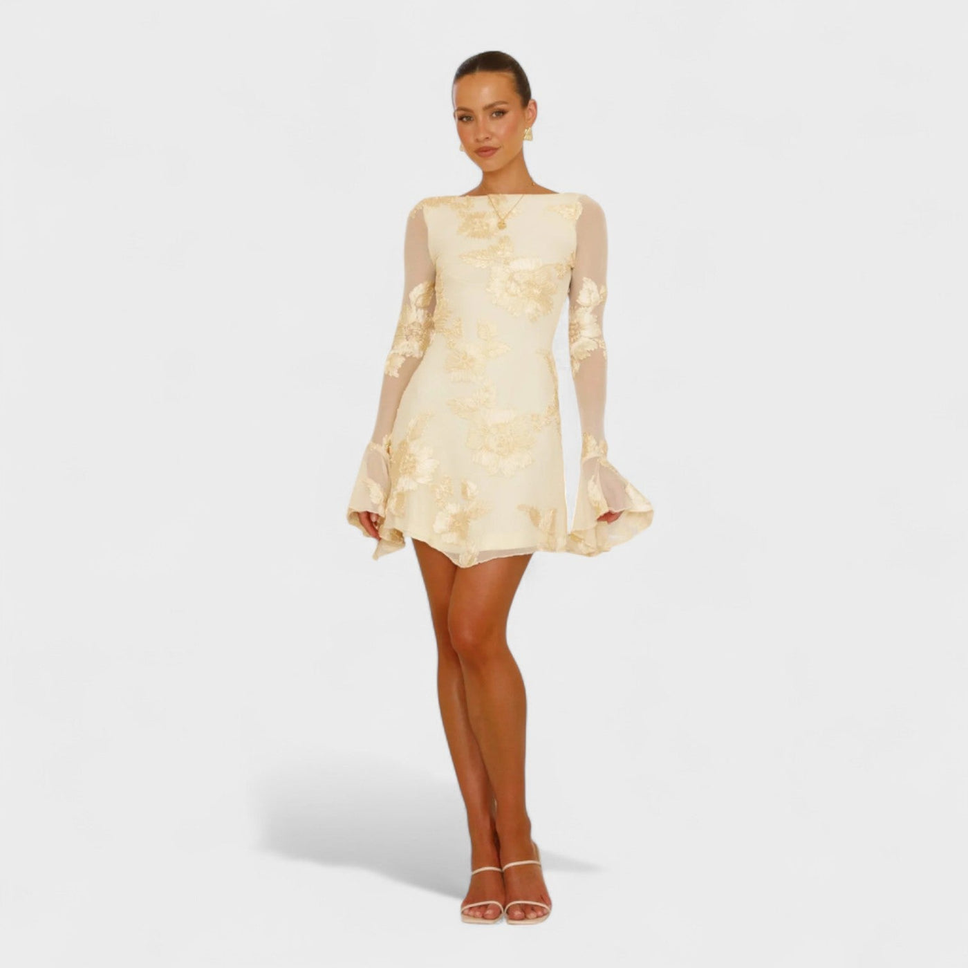 Silvija - Haljina s cvjetnim šarmom