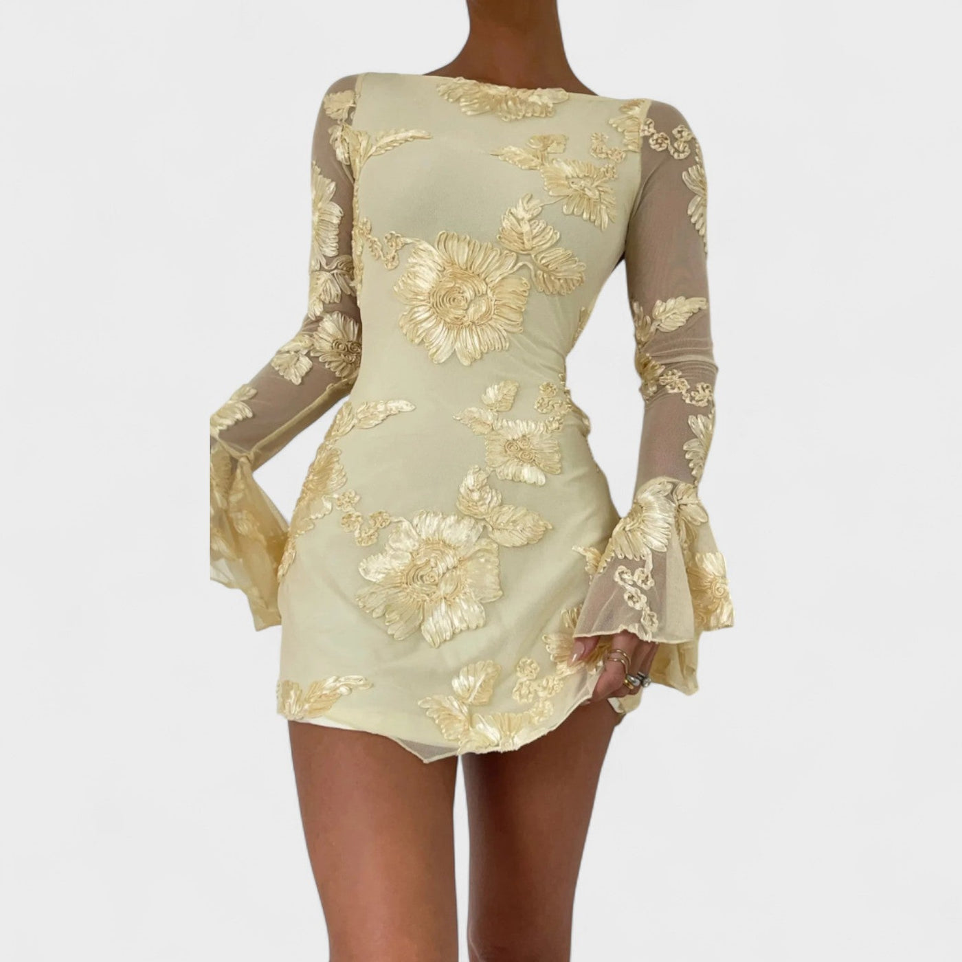 Silvija - Haljina s cvjetnim šarmom