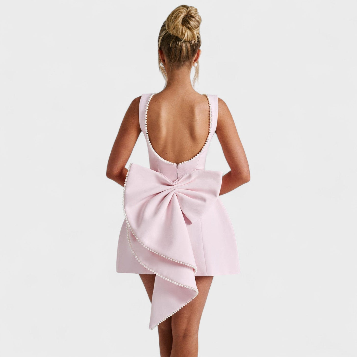 Mira - Mini haljina s perlamama