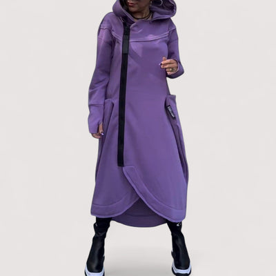 Lia™ | Haljina s kapuljačom i stilom