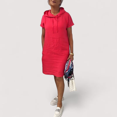 Noor™ | Ležerna haljina s kapuljačom 