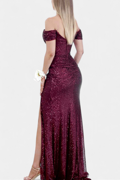 Renata Haljina Sirena bez naramenica sa šljokicama