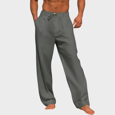 Jens - Svjetle i stilske lanene hlače za ljeto