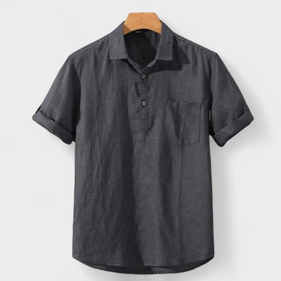 Kaj - Polo majica od lanenog platna