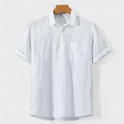 Kaj - Polo majica od lanenog platna