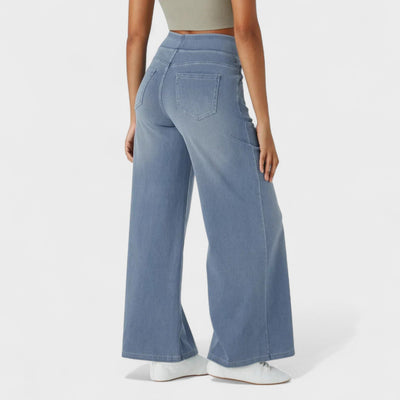 Štefanija - Hlače od traperice širokog kroja