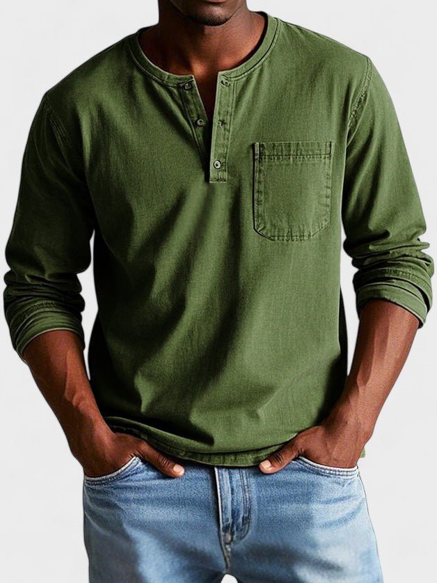 Sebastian - Vintage košulja s dugim rukavima